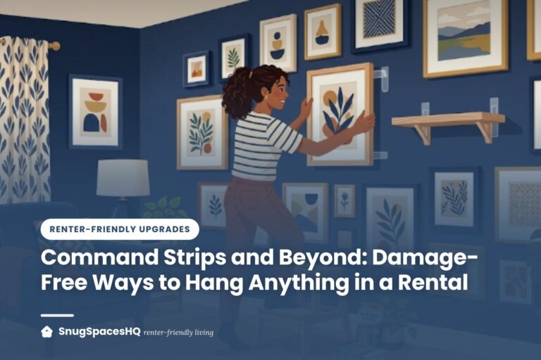 Command Strips and Beyond: Damage-Free Ways to Hang Anything in a Rental