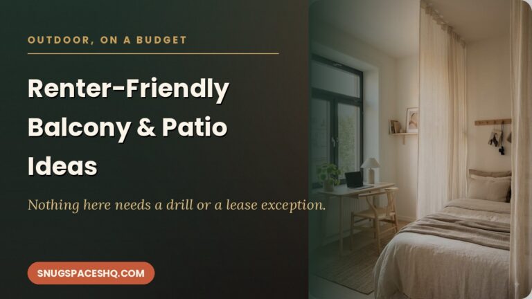 Renter-Friendly Balcony and Patio Ideas on a Budget