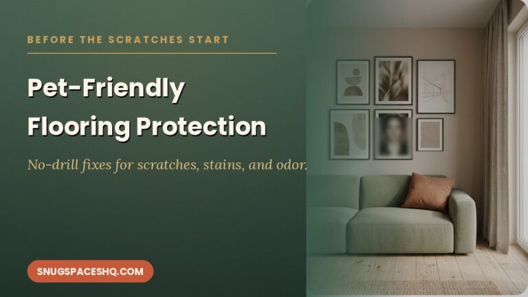 Pet-Friendly Flooring Protection: Stopping Scratches, Stains, and Accidents Before They Cost Your Deposit