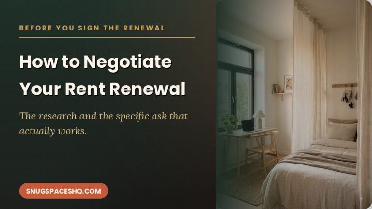 How to Negotiate Your Rent Renewal (and Actually Get a Lower Increase)