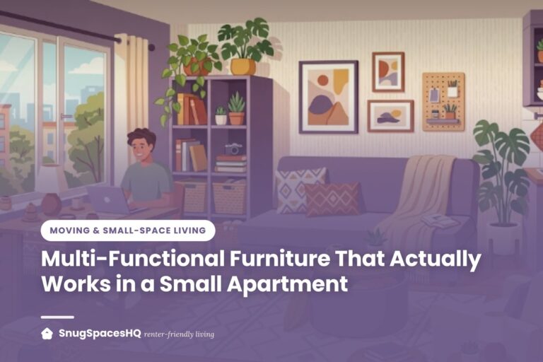 Multi-Functional Furniture That Actually Works in a Small Apartment