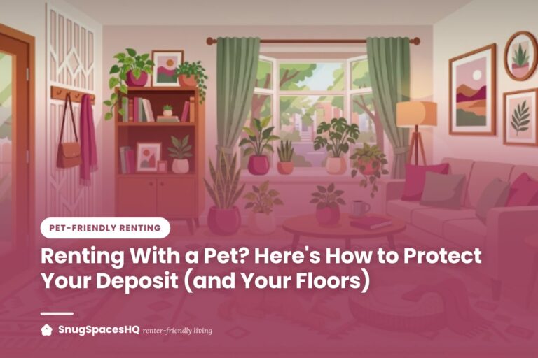 Renting With a Pet? Here’s How to Protect Your Deposit (and Your Floors)